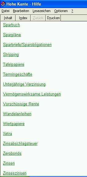 Finanzglossar - Finanzwrterbuch